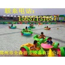 鄭州全森遊樂出售兒童手搖船兒童旋轉陀螺小孩跷跷闆